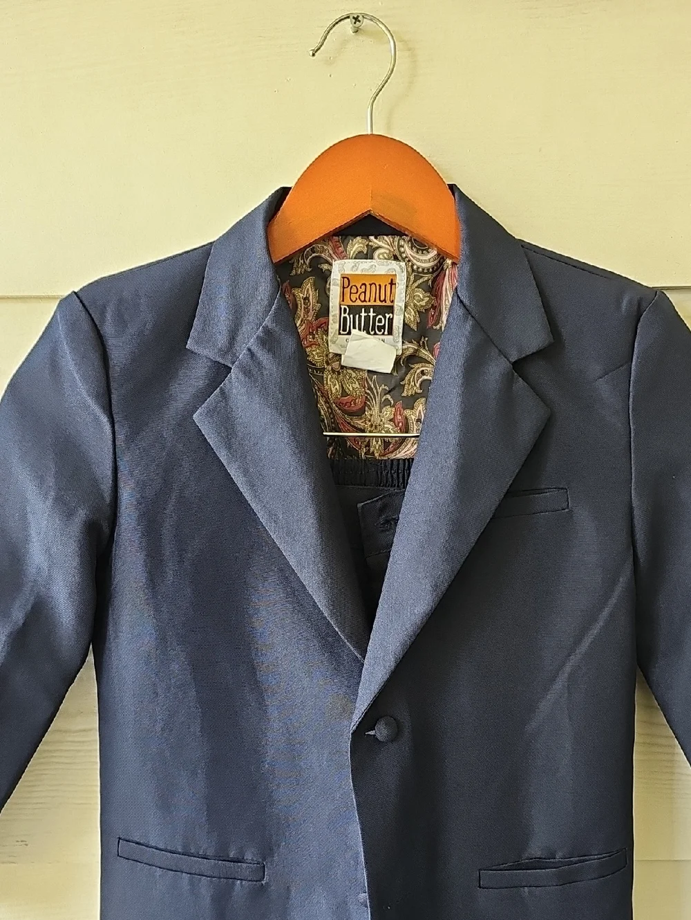 Classic Navy Boys Suit Blazer and Pants